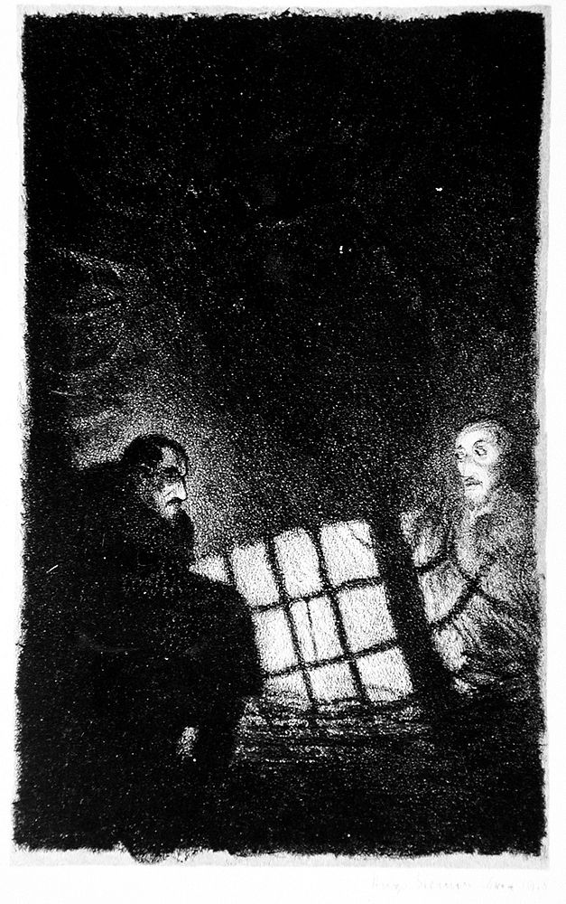 Night Phantom (Nachtgespenst) by Hugo Steiner Prag