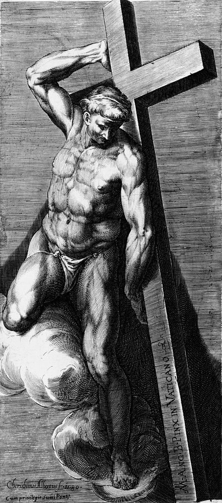 The Good Thief by Cherubino Alberti and Michelangelo Buonarroti