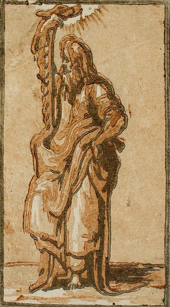 Saint Simon by Antonio da Trento, Girolamo Francesco Maria Mazzola, Niccolò Vicentino and Andrea Andreani
