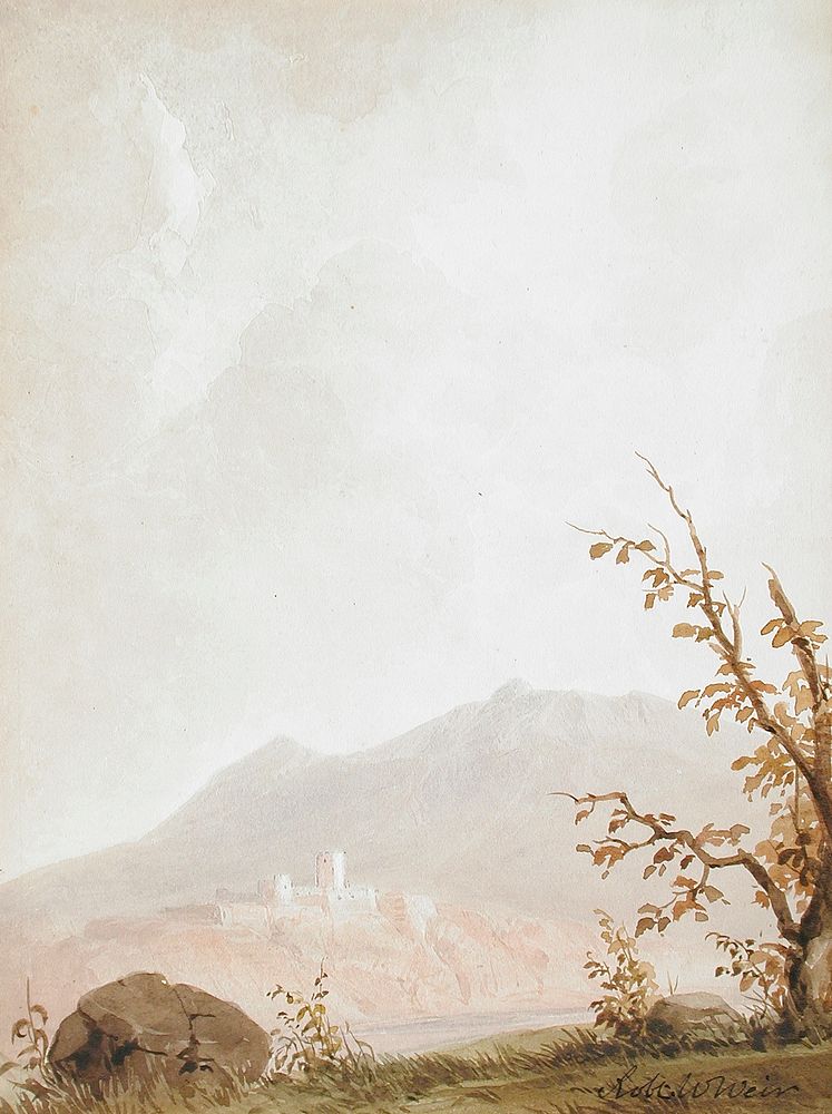 Italian Landscape by Robert Walter Weir