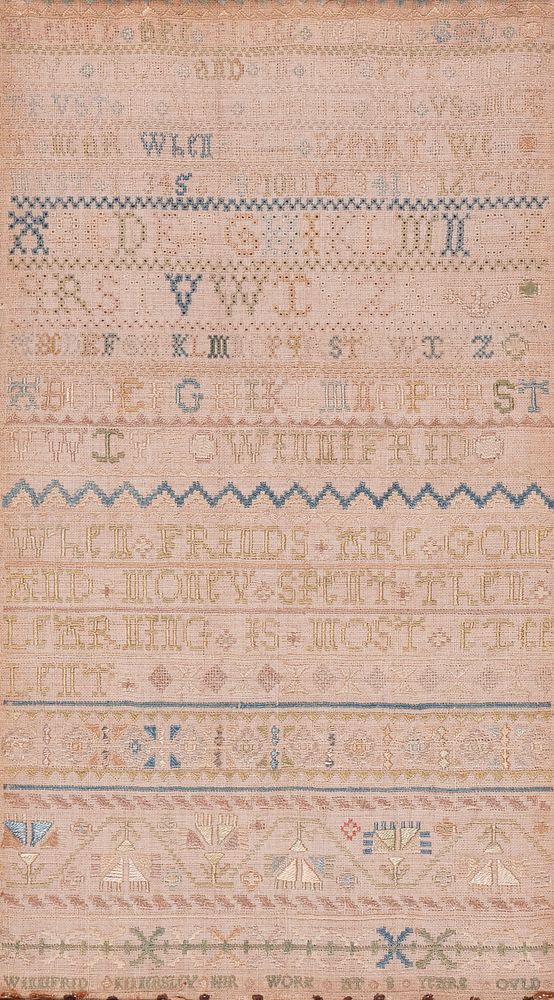 Sampler by Winifred Kinnersley