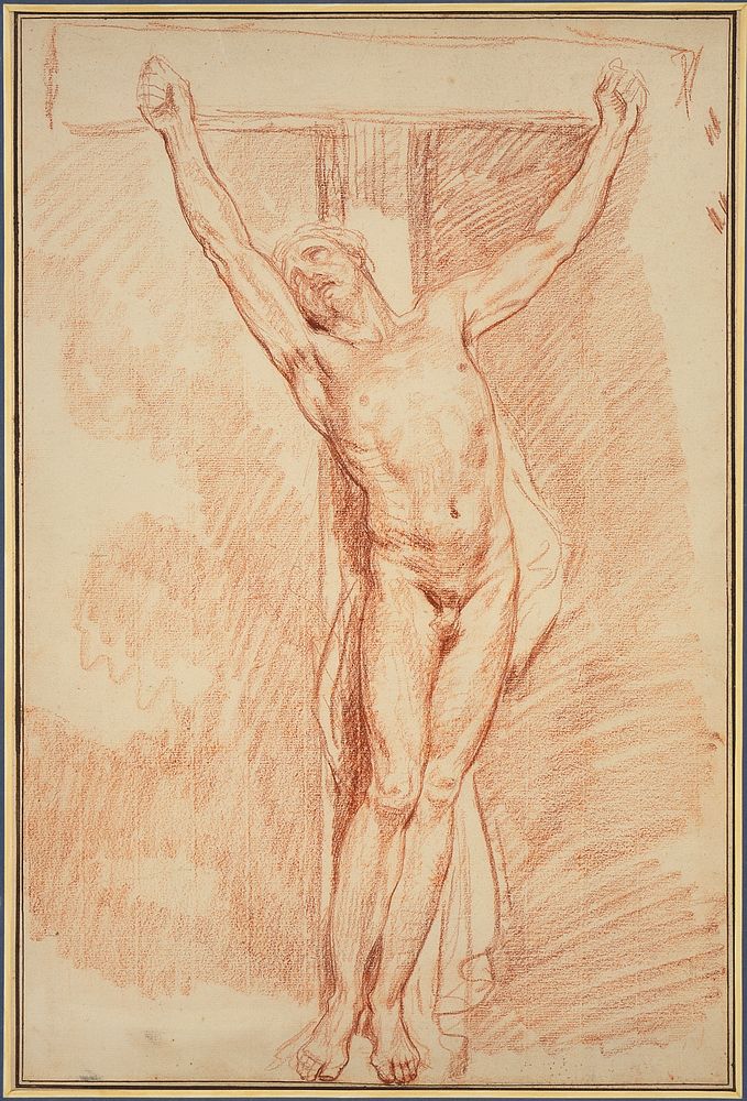 Christ Crucified by Jean Baptiste Greuze
