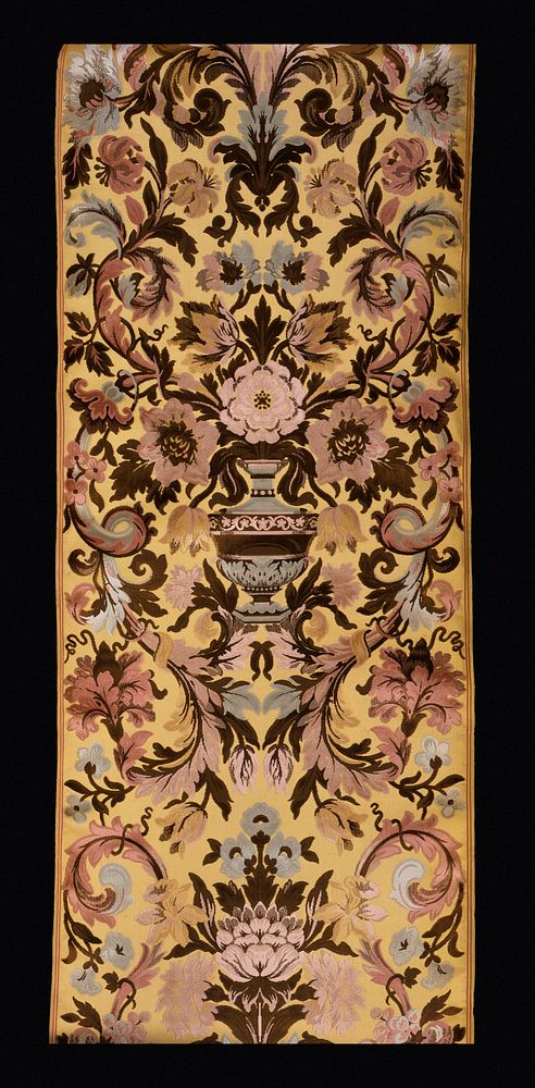 Furnishing Textile in Baroque Revival Style by Gillow  Company and Prelle