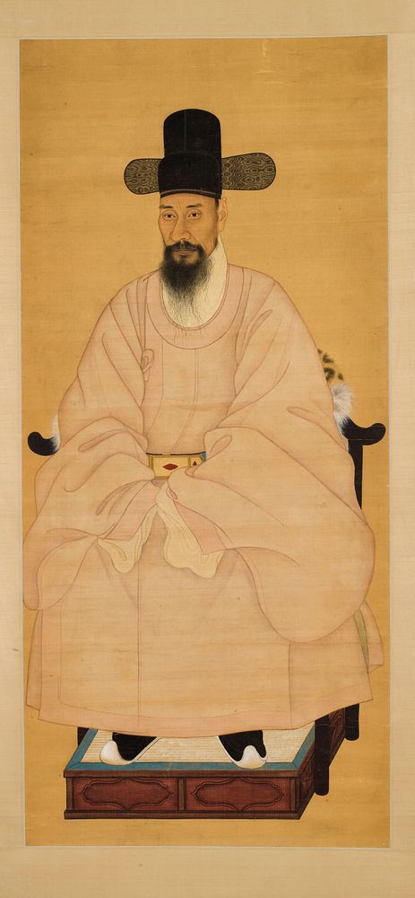 Portrait of a Scholar-Official in a Pink Robe