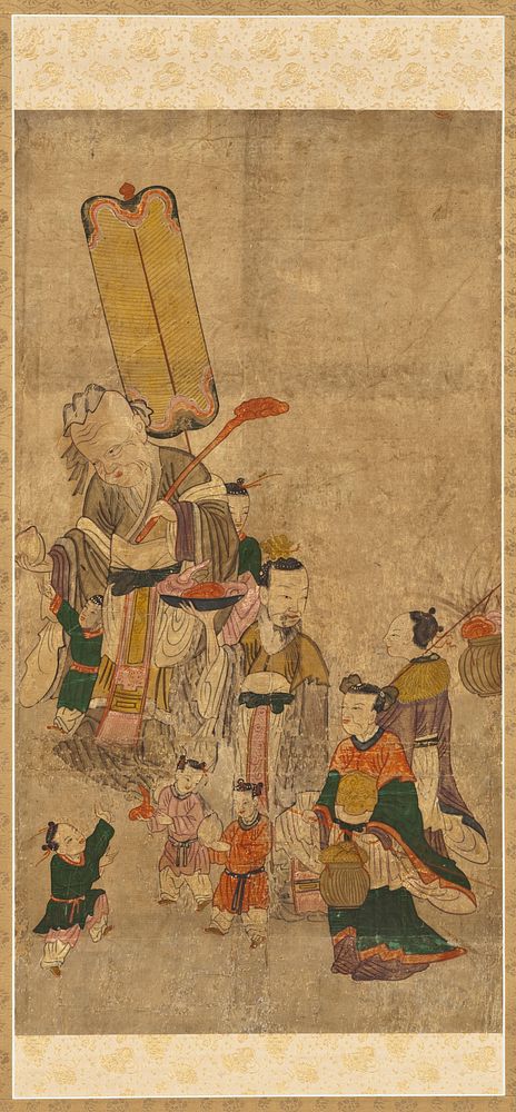 Dongbang Sak (Dongfang Shuo), one of the Eight Chinese Immortals