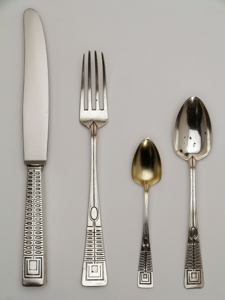 Cutlery set, designed for the Wertheim Department Store, Berlin by Peter Behrens