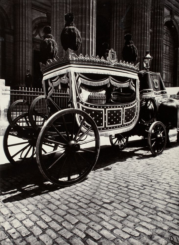 Pompe Funebre (1St Class), 1910 by Eugène Atget