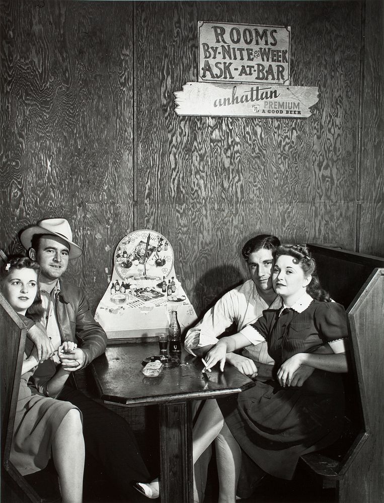 Couples In Juke Joint, Moore Haven, Fla. by Marion Post Wolcott