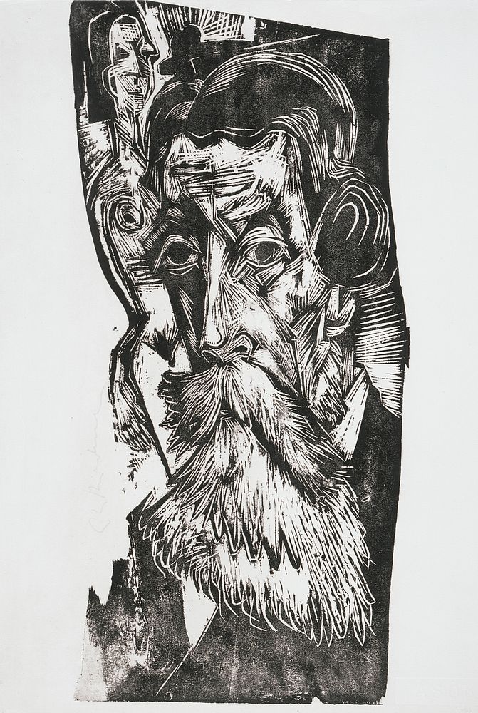 Portrait of Ludwig Schames by Ernst Ludwig Kirchner