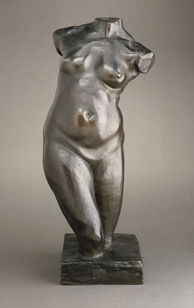 Torso of 'Peace', Study for 'Abundance' for 'The Triumph of the Republic' by Aimé Jules Dalou