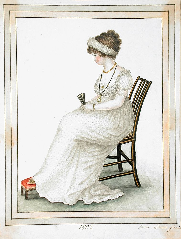 Collection of English Original Watercolour Drawings:  1802 by Ann Frankland Lewis