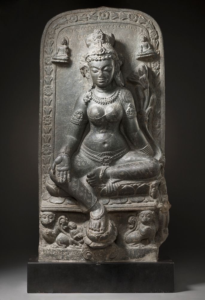 The Buddhist Goddess Shyama Tara (Green Tara)