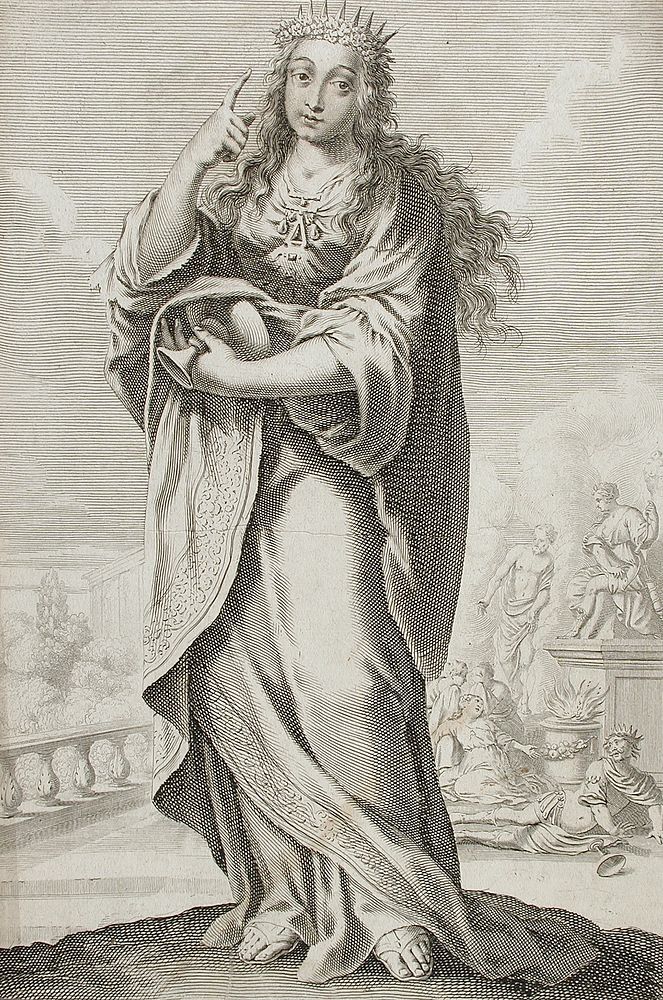 Queen Zenobia by Gilles Rousselet and Claude Vignon