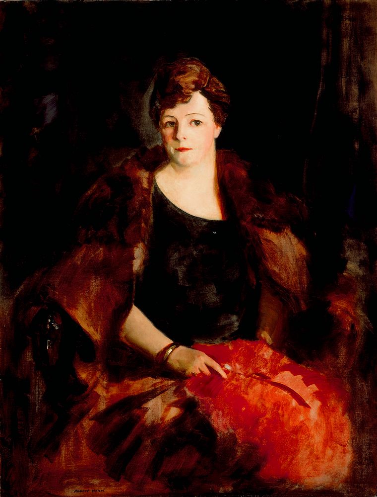 Portrait of Mrs. William Preston Harrison by Robert Henri