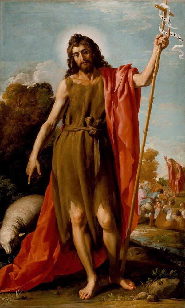 Saint John the Baptist in the Wilderness by José Leonardo