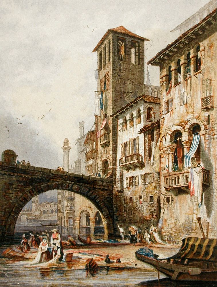 Verona by George Baxter