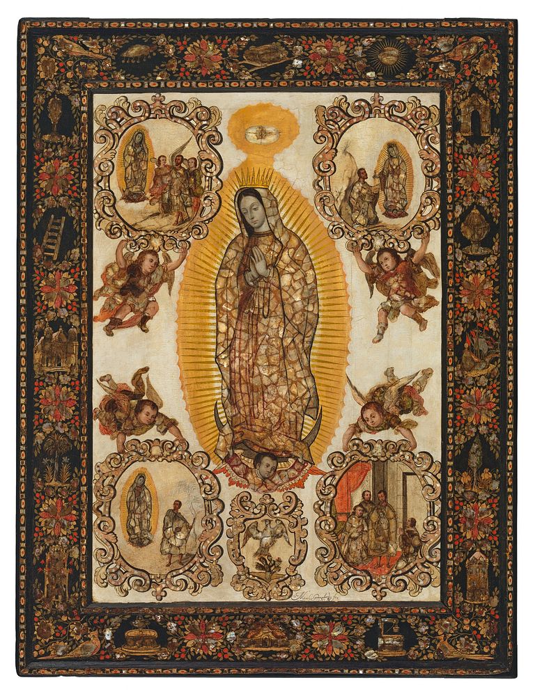 The Virgin of Guadalupe (Virgen de Guadalupe) by Miguel González