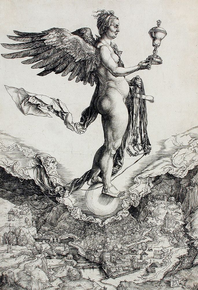 Nemesis (The Great Fortune) by Albrecht Dürer