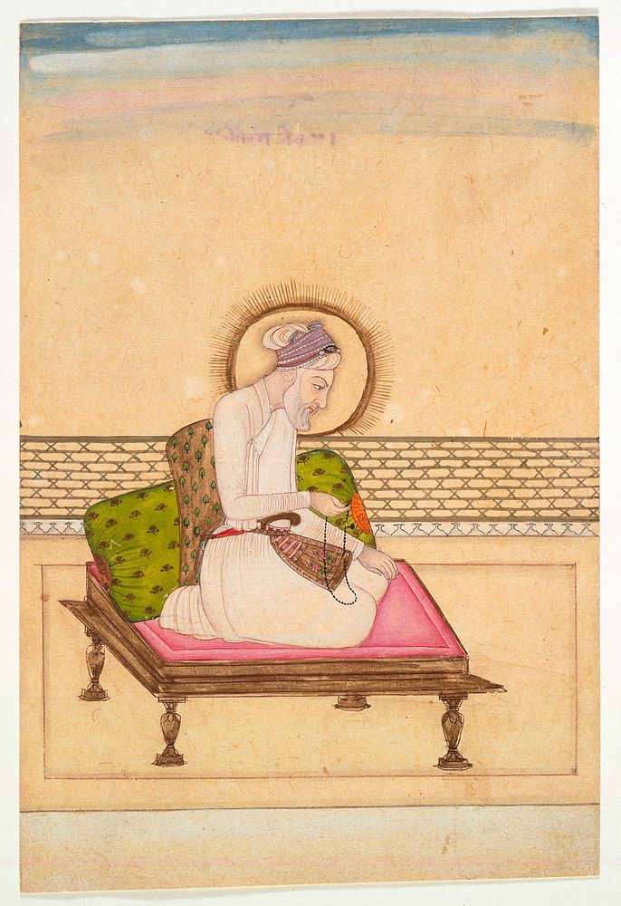 Emperor Aurangzeb in Old Age (r. 1658-1707)