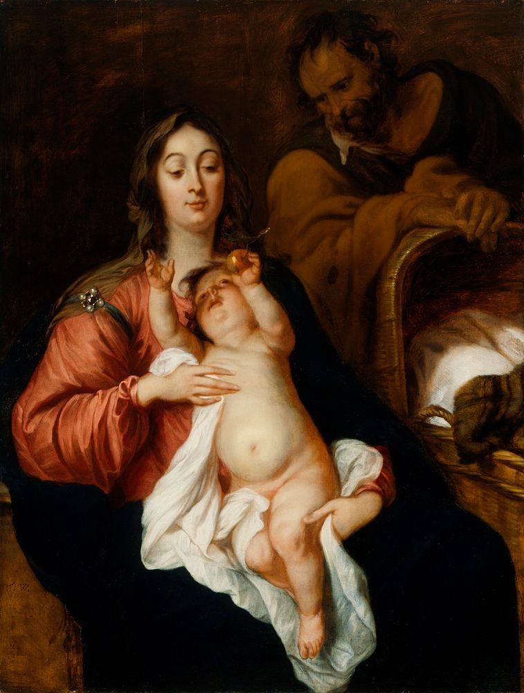 The Holy Family by Thomas Willeboirts