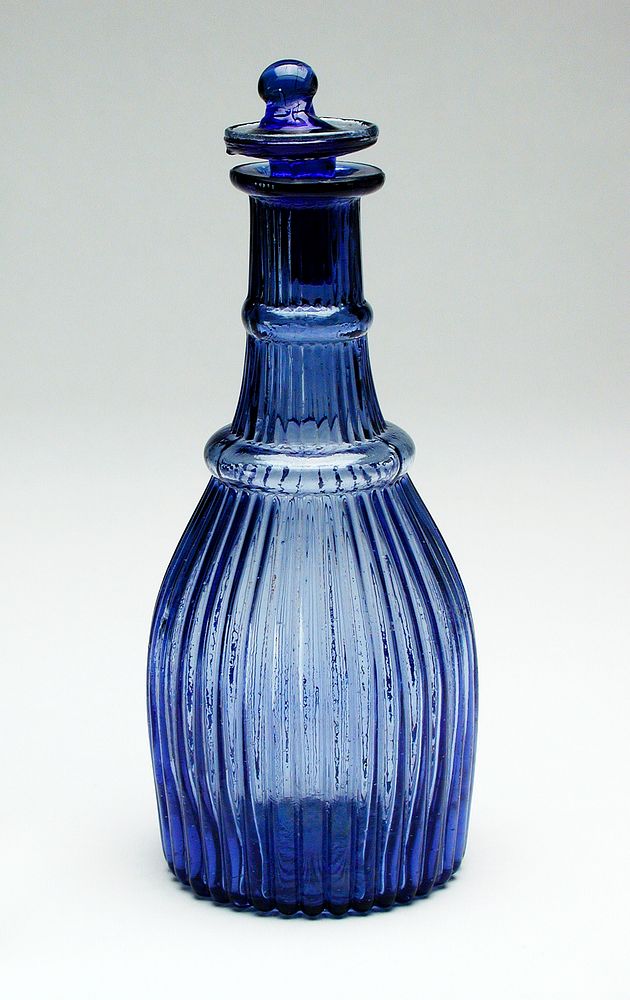 Toilet Bottle by Boston and Sandwich Glass Factory