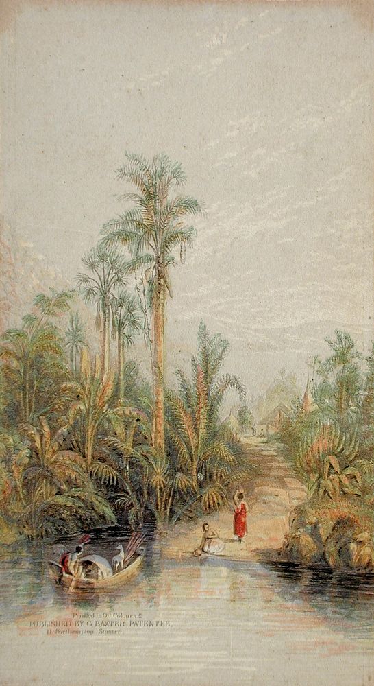 Indian Settlement by George Baxter