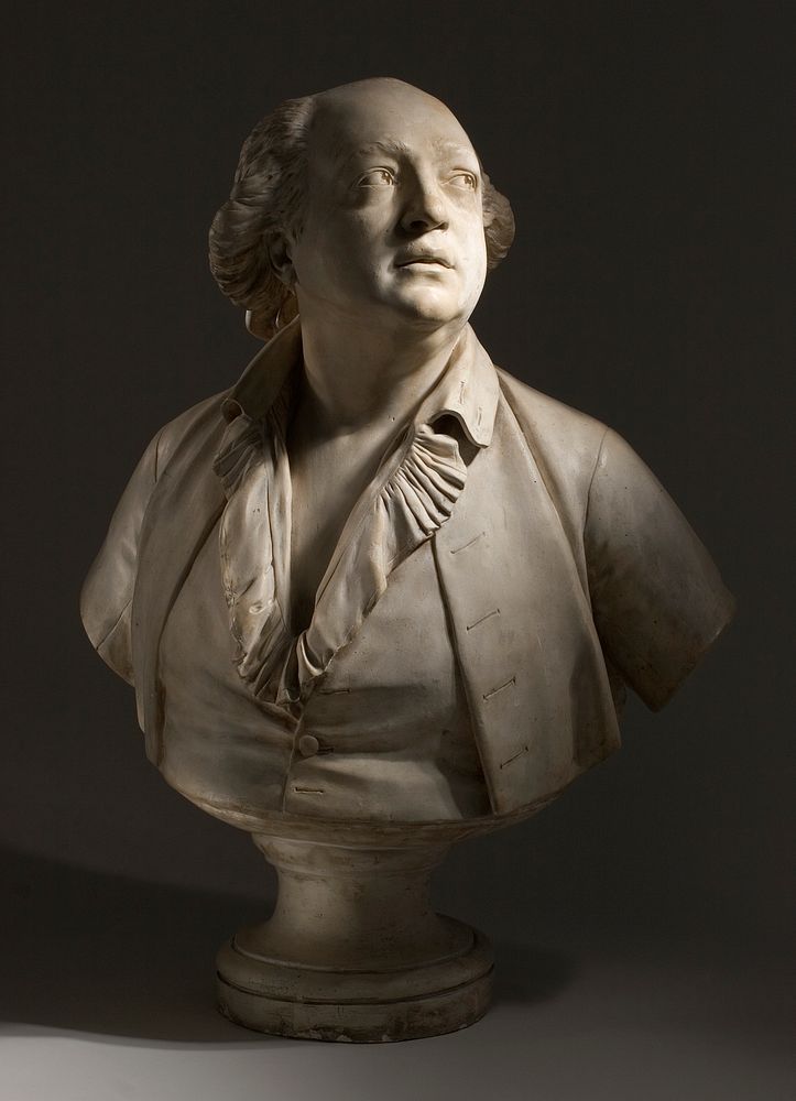 Portrait of Giuseppe Balsamo (called Count Alessandro Cagliostro) by Jean Antoine Houdon