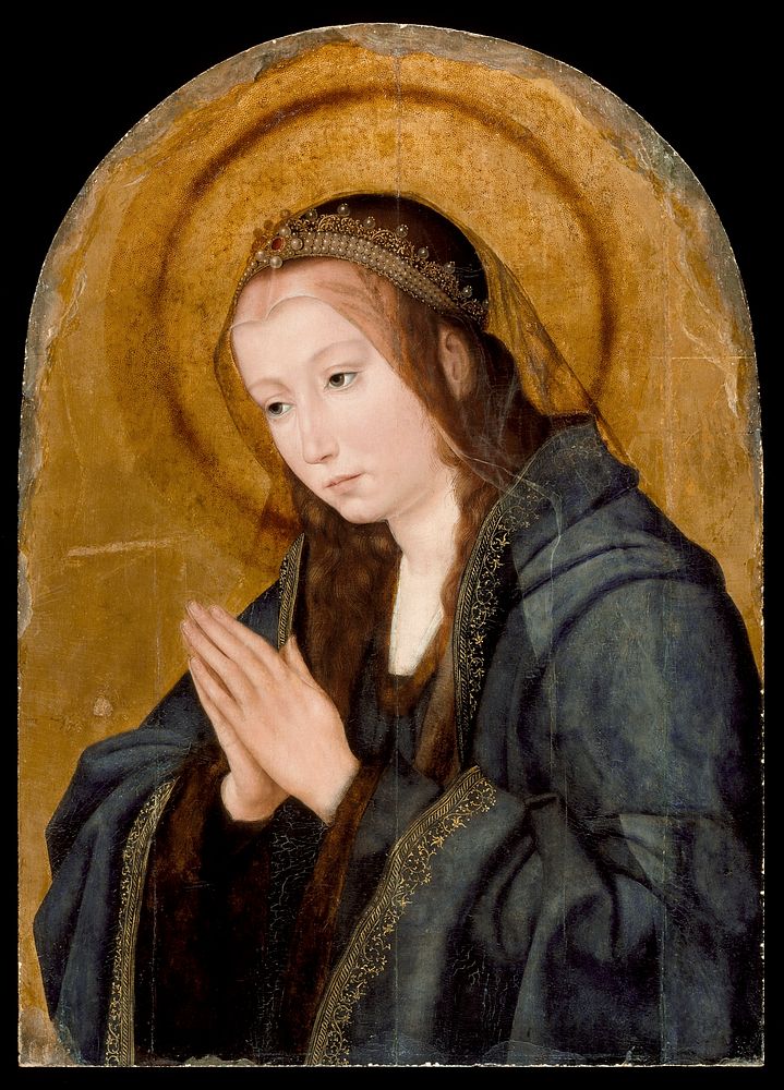 Virgin in Adoration by Massys  Quentin