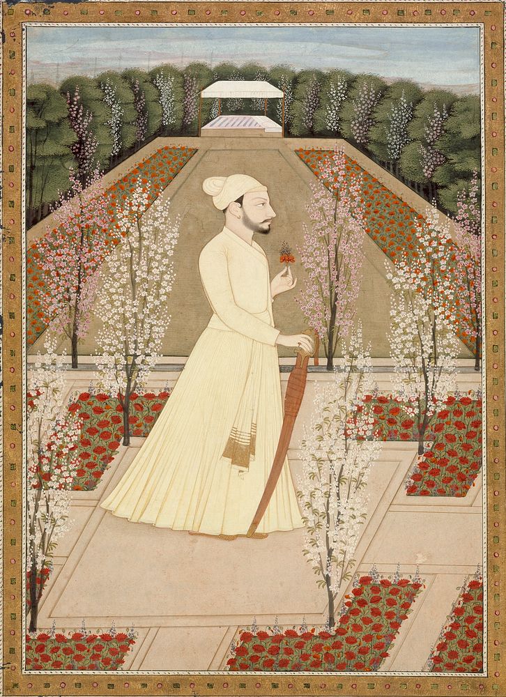 Raja Amrit Pal (Reigned 1757-1776) of Basohli by Ranjha