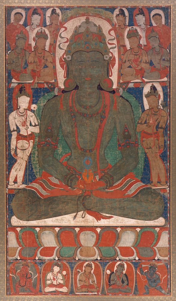 Karma Amitayus, From a Mandala of the Ninefold Amitayus