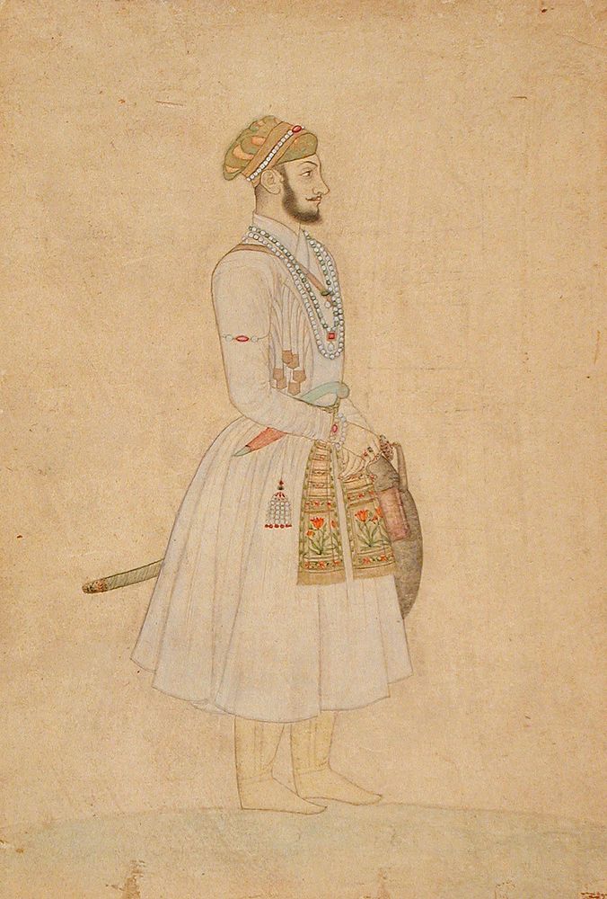 Emperor Shah Alam Bahadur (Bahadur Shah I, r. 1707-1712) when he was Prince Muhammad Muazzam