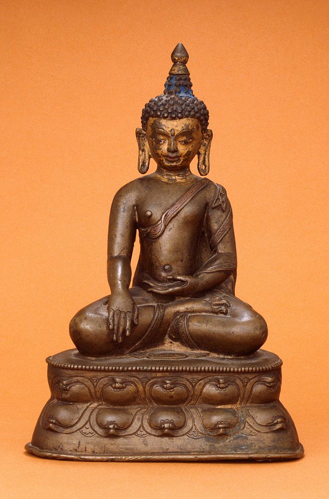Buddha Shakyamuni or the Jina Buddha Akshobhya