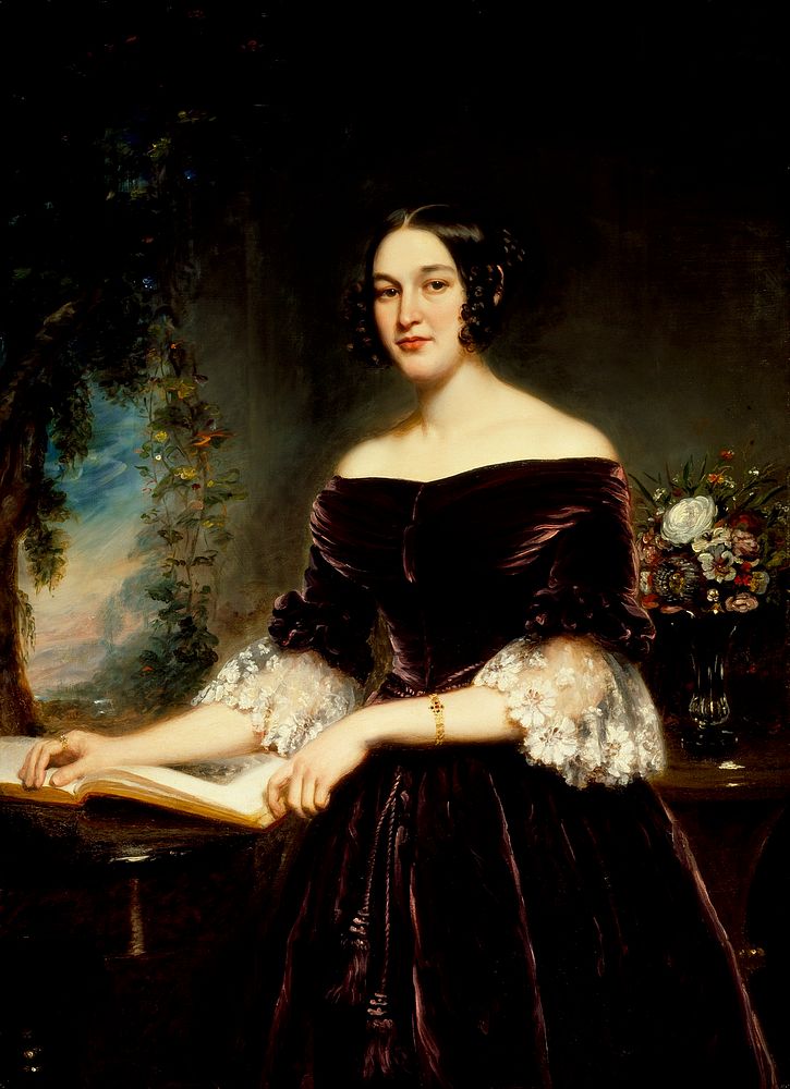 Portrait of Mrs. Sackett by Samuel Lovett Waldo and William Jewett