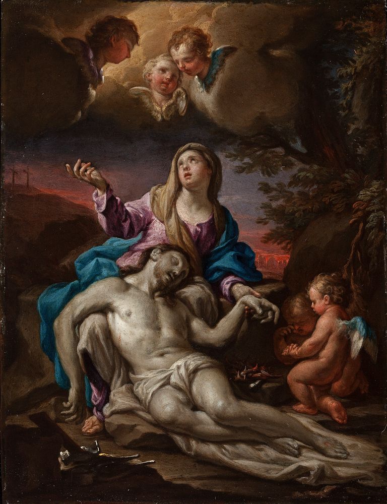 Pietà by Francesco Trevisani