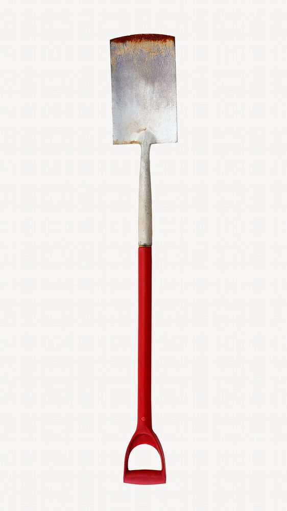Shovel, isolated image