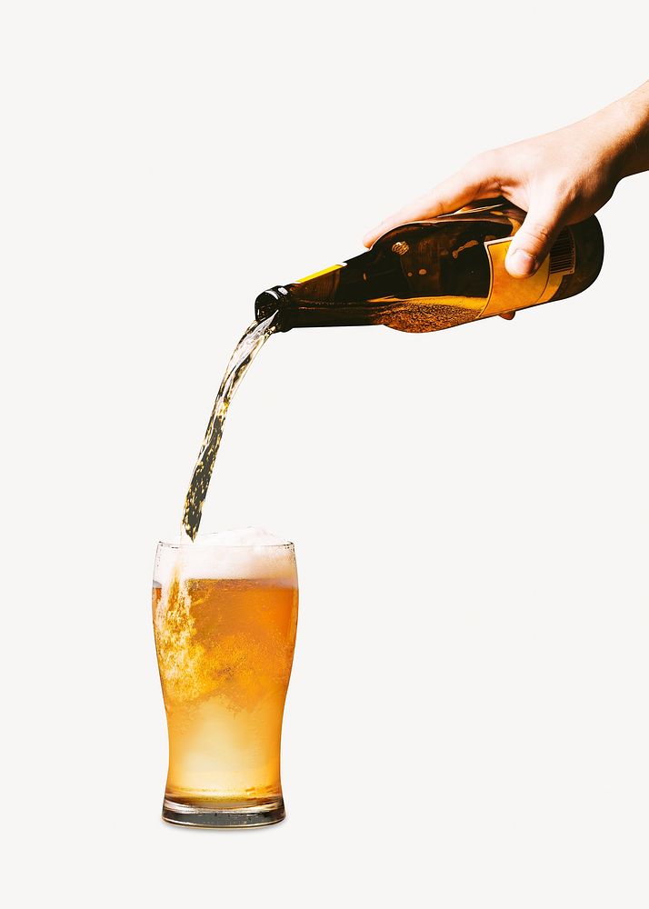 Beer isolated image