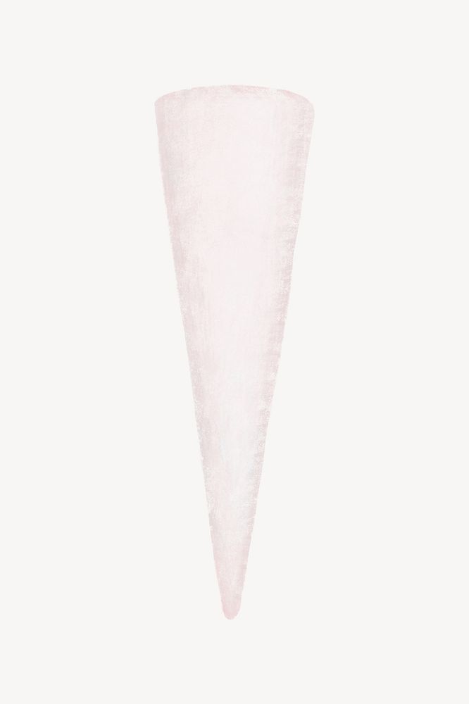 Cone paper, ice-cream packaging illustration