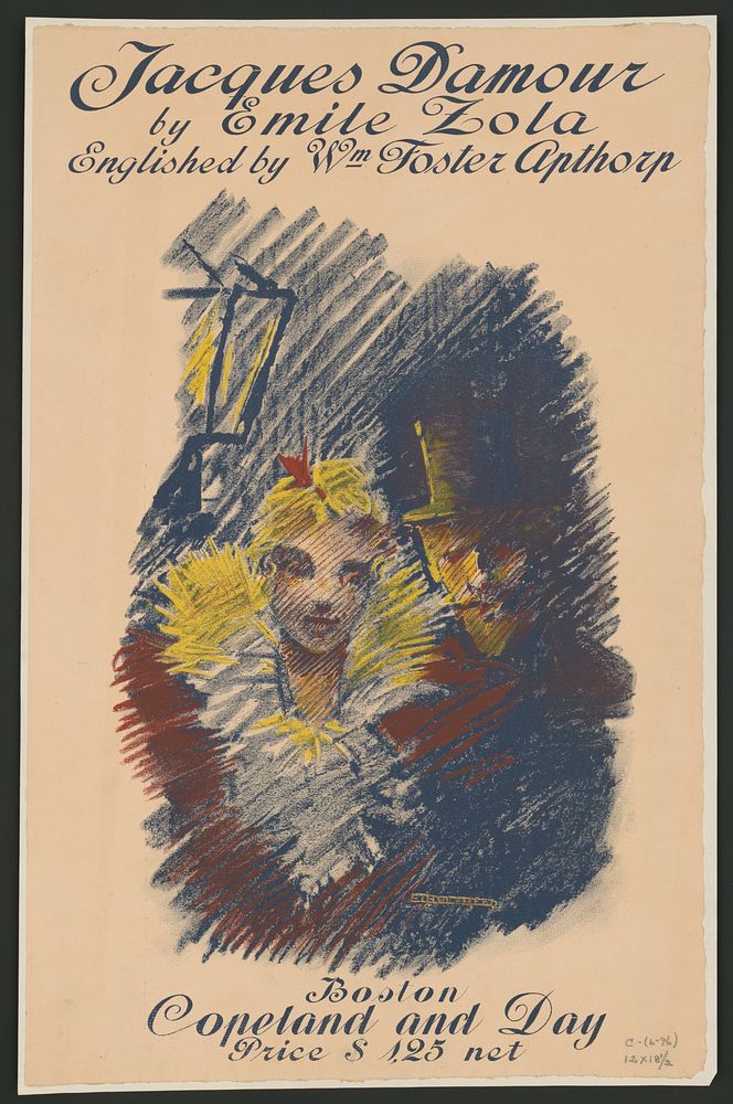Woman and man (1896) print in high resolution by Ethel Reed. 
