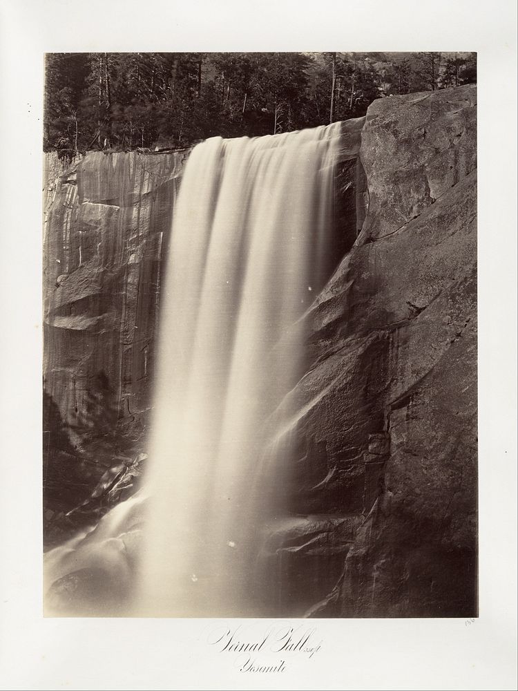 Vernal Falls, 350 feet, Yosemite