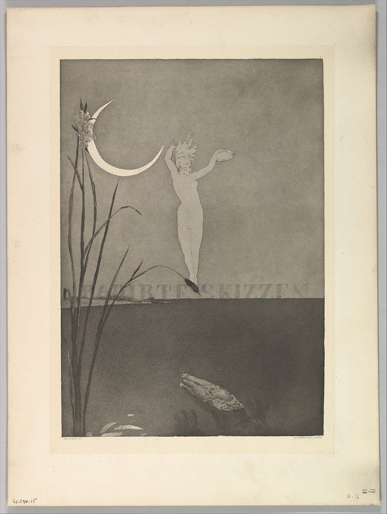 Titelblatt, from the series "Radierte Skizzen" by Max Klinger