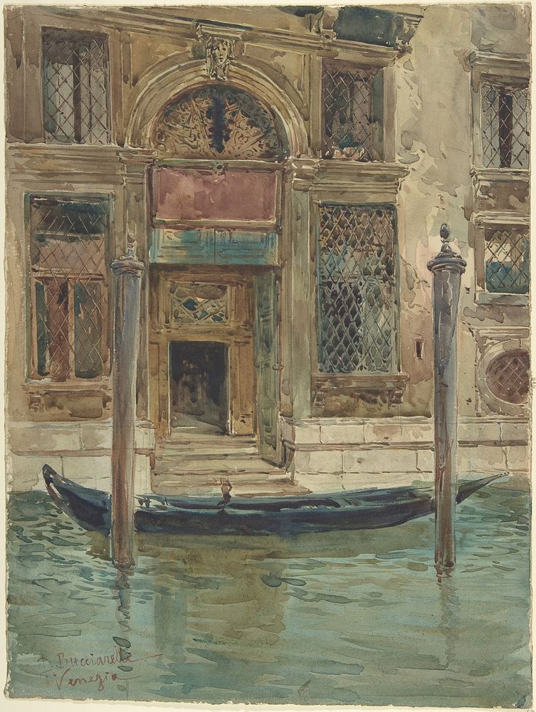Portal of a Venetian Palace by Daniele Bucciarelli