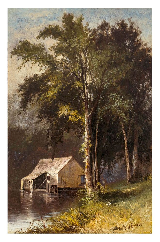 Summer Woodlands by Julie Hart Beers (American, 1835&ndash;1913)