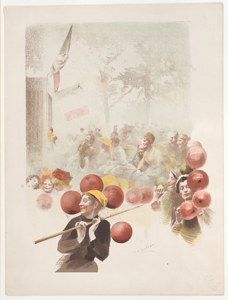 The balloon seller 