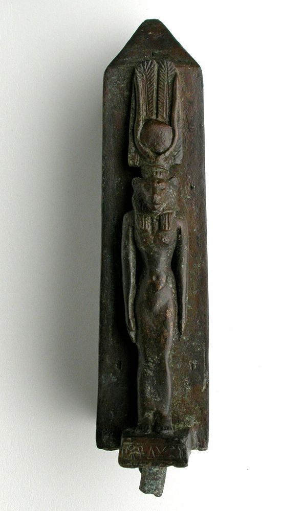 Statuette of the Goddess Wadjet by Ancient Egyptian