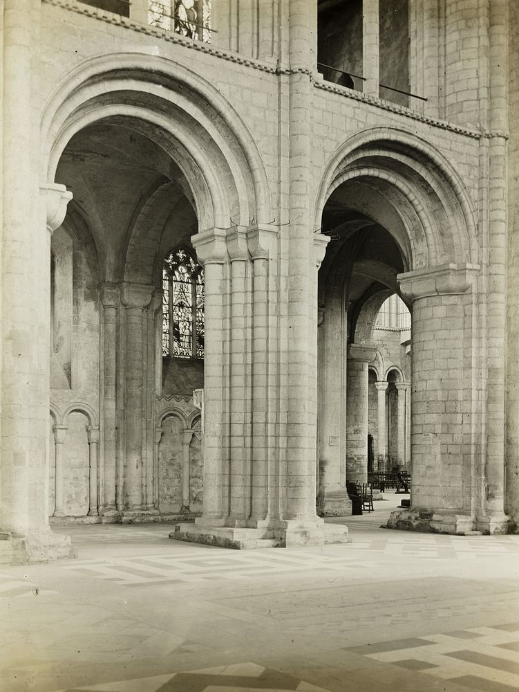 Ely Cathedral: Nave Arches by Frederick H. Evans