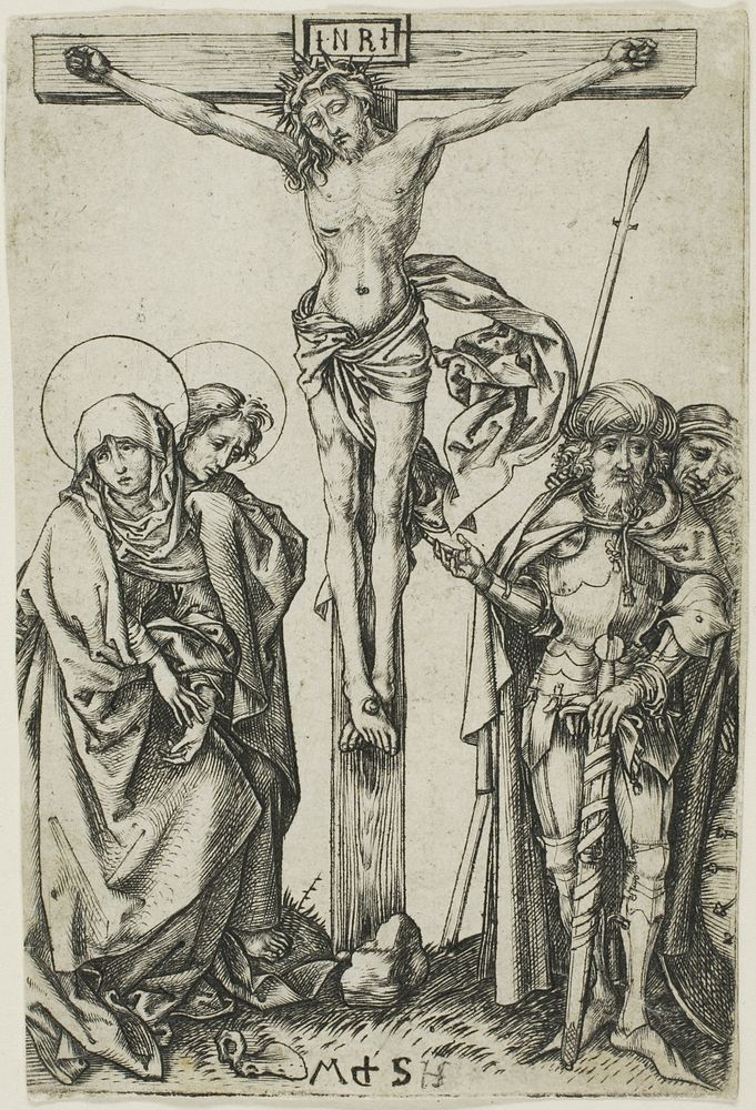 The Crucifixion by Martin Schongauer