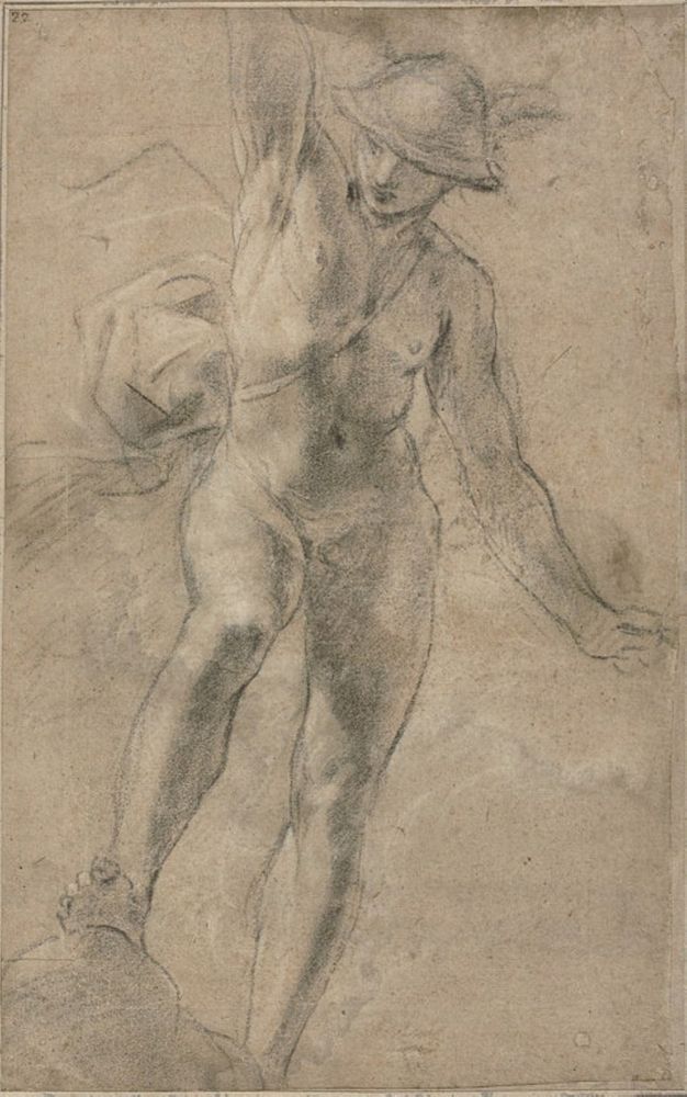 Study for Mercury by Jacopo Cavedone