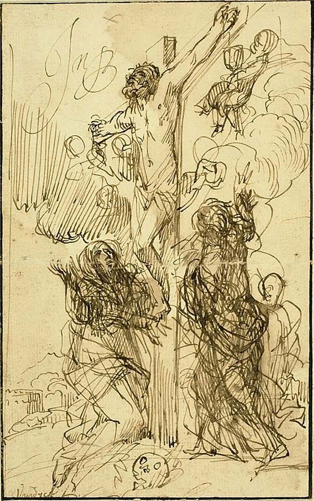 The Crucifixion by Jan Philipsz. van Bouckhorst