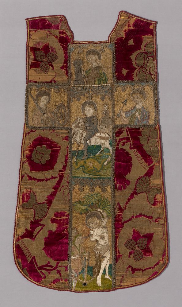 Chasuble Front with Orphrey Cross