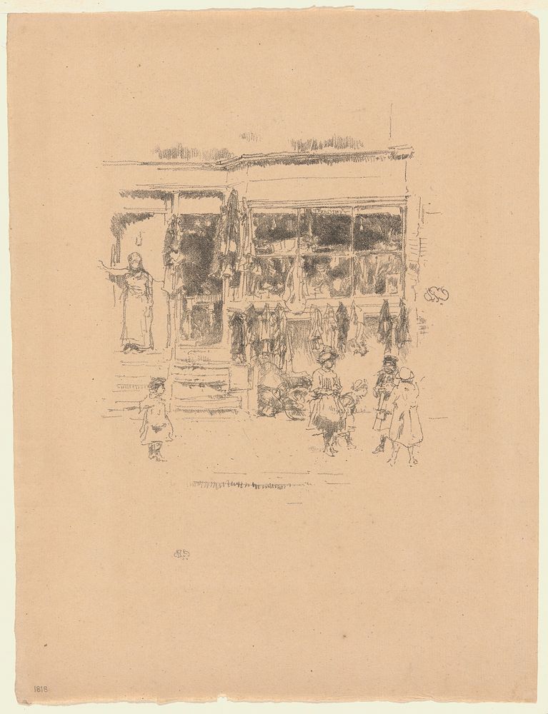 Chelsea Rags by James McNeill Whistler